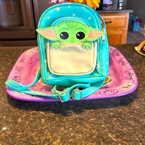 Grogu mini backpack NWOT